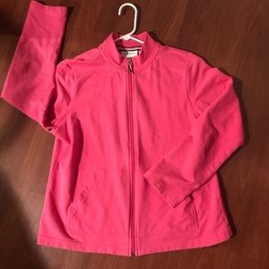 Liz Claiborne Pink lightweight jacket